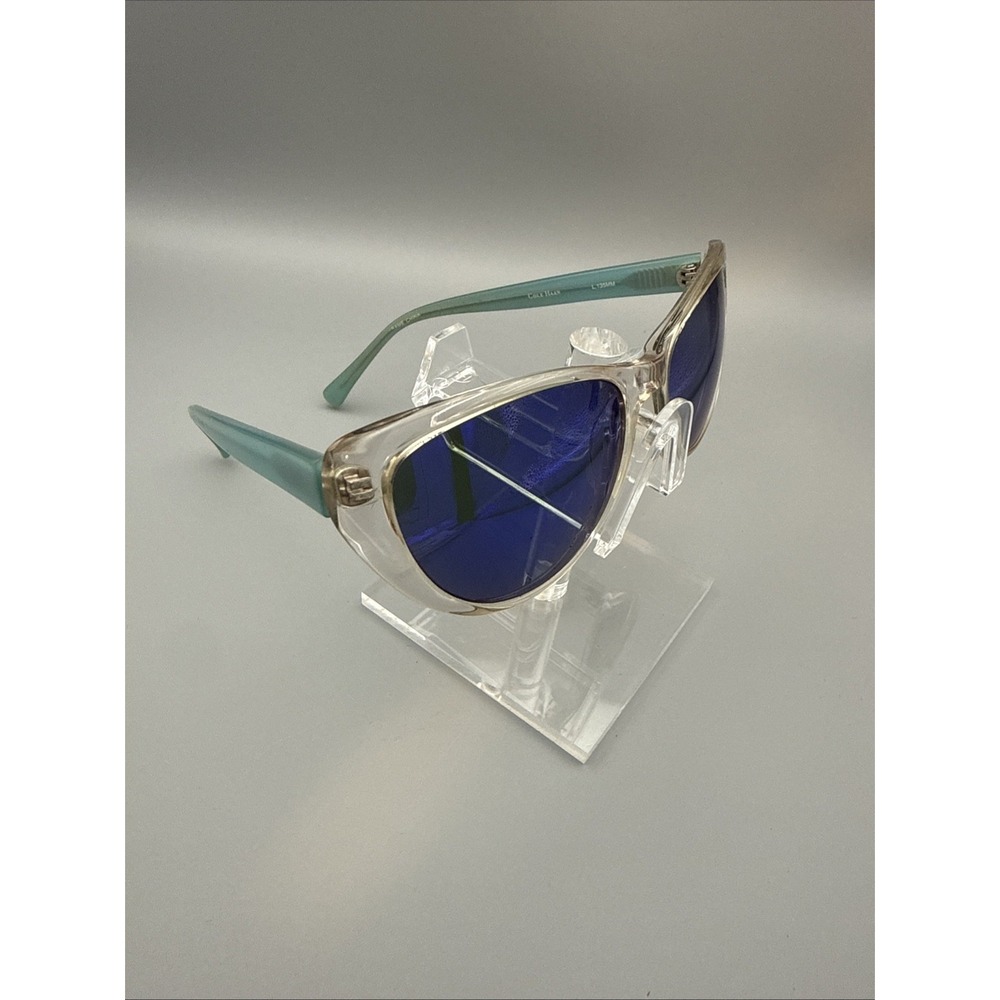 COLE HAAN AUTHENTIC CAT EYE SUNGLASSES FRAMES ONLY POLARIZED GRADIENT LENS CH615